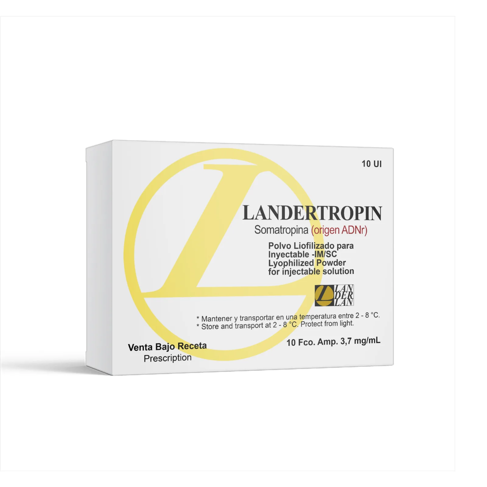 Landertropin Somatropina 10 UI - GH