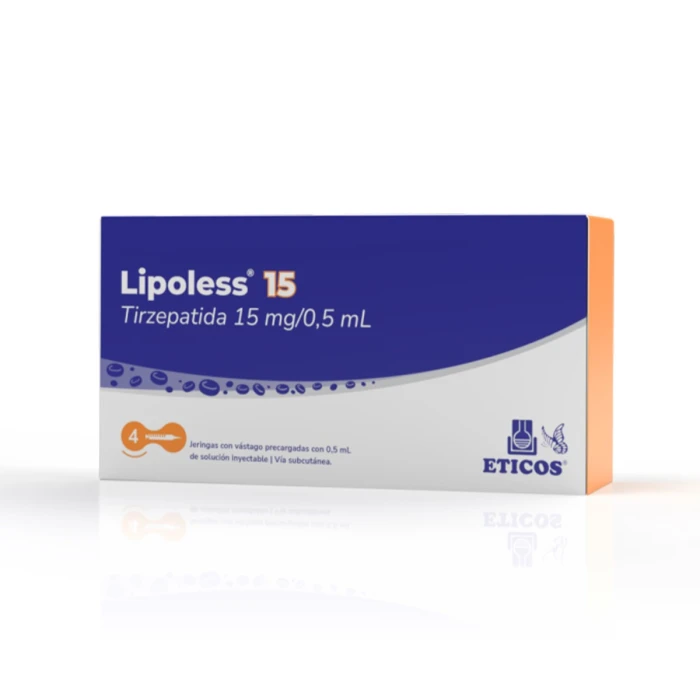 LIPOLESS 15 MG X 4 JERINGAS C/VASTAGO